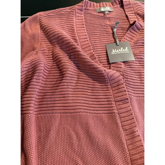 MARLED Reunited Clothing Cardigan NWT Plus Size 3X | Open-Front Ribbed Knit - Picture 4 of 11
